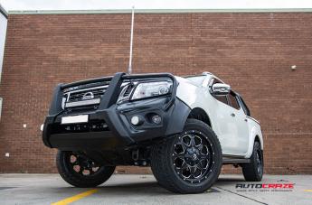 NISSAN NAVARA BOOST GLOSS BLACK MILLED ACCENTS